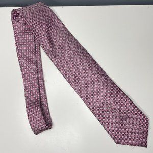 THE BIG KNOT BY STEVEN LAND 100% silk print tie